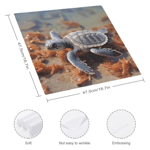 Servilletas de Tela Cuadradas Estilo Floral Pack x6 miniatura 2