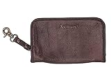Crochets pour 6 clés AVIREX Collection Ontario Étui porte-clés en cuir vintage pour homme Marron, marron
