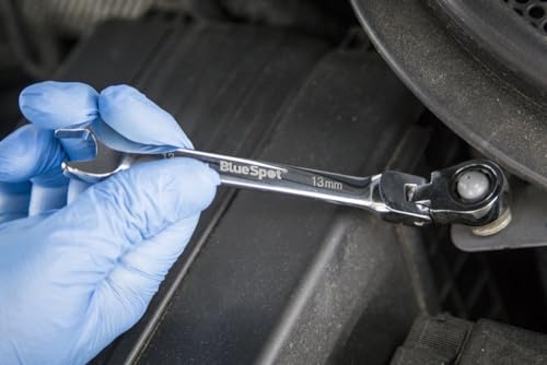 Blue Spot Tools 04312 6 PCE Flexiable Metric Ratchet Spanner Set (8-17MM) 3 Blue Spot Tools 04312 6 PCE Flexiable Metric Ratchet Spanner Set (8-17MM) - Image 3