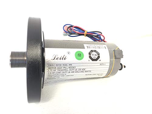 Hydra Fitness Exchange DC Motor with Flywheel 2.75 H.P, 130VDC/1492 Watts, Treadmill Motor, Powerful Magnet Smooth Operation Easy Replacement, P/N 405697 and L-405563 Work with Pro-Form 6.0 RT