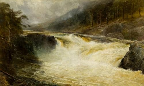 Tableaux impression graffiti les chutes de Tummel Macwhirter 60x90