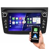 📱 Apple CarPlay e Android Auto Collega facilmente il tuo smartphone e utilizza Apple CarPlay o Android Auto per navigazione, musica, chiamate e messaggi direttamente dal display dell’autoradio.