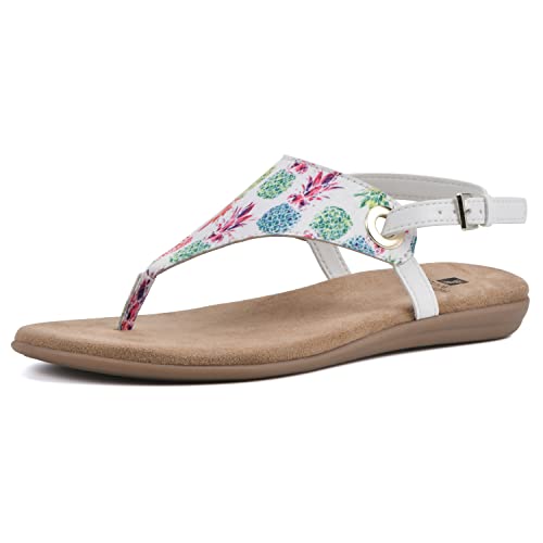 Image of WHITE MOUNTAIN Women's London Flat Sandal