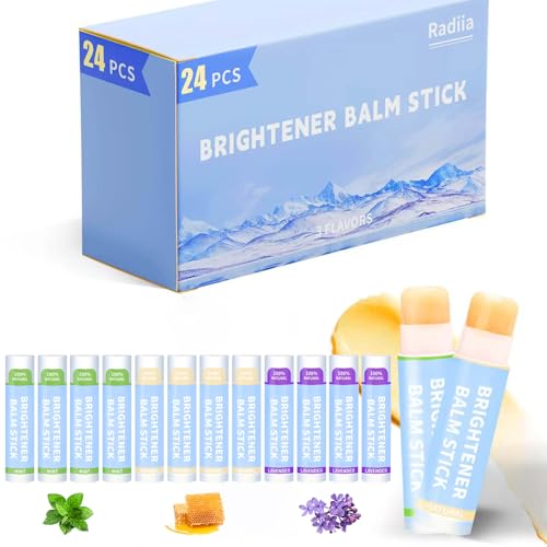 Radiia Retinol Eye Balm Stick with Retinol & Ceramide Complex - Facial Moisturizer for Dark Circles & Wrinkles - Under Eye Brightener Stick, Anti Wrinkle Hydrating Face Skincare(0.13oz *60pcs)