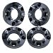 (4) 1.25" (32mm) | 5x5 (5x127) to 5x4.5 Wheel Adapters fits Jeep TJ YJ KK SJ XJ MJ Wheels on JK JKU Wrangler