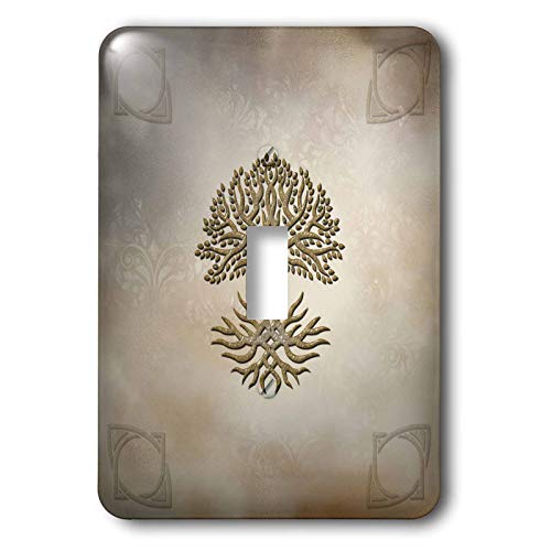 Cache pour interrupteur arbre celtique 3dRose lsp_335009_1 plaque murale déco
