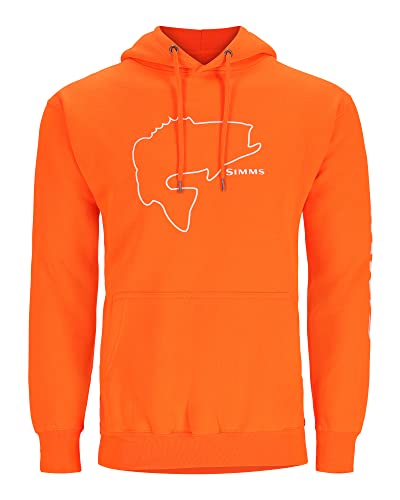 Simms Men's Bass Outline Hoody