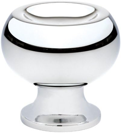 Emtek 86314US26 Mid Century Modern 1" Atomic Knob - Polished Chrome