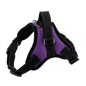 Dog harness Durable Reflective Pet Dog Harness Adjustable Large Dog Harness Pet Walking Small, Medium And Large Dogs-F,Xl