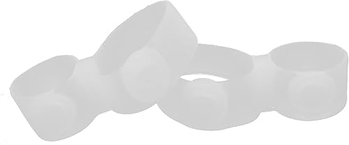 Miniatura 5 de 2 piezas de anillos magnéticos para dedos de los pies, de silicona, para masaje de pies, metabolismo, herramienta magnética de masaje de pies,