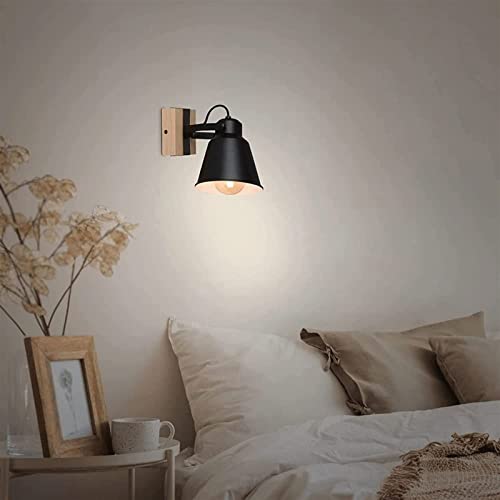 Lámpara de pared industrial de metal resistente con diseño retro ajustable 2