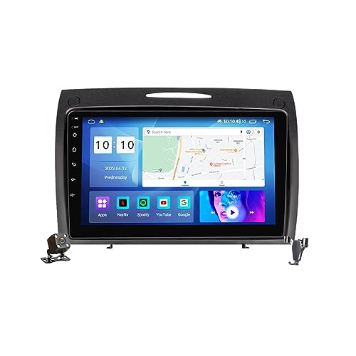 YLOXFW Android 12.0WI2 DinԍڃXeI4G WiFi SWC DSP CarplayKp B-enz SLK Class R170 R171 W171 2004-2011 GPS Navigation 9C`^b`XN[