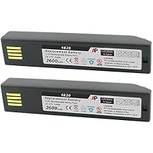 Artisan Power Replacement Battery for Honeywell Pack of 2 | 2600 mAh | Lithium-Ion Cells | Series 3820, 4820, 6320 & Xenon 1902 | Replace OEM Part Number 100000495, BAT-SCN01 & 50121527-002