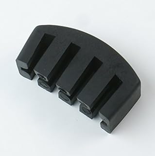 Ultra Heavy Rubber Practice Mute for 3/4-4/4 Cello,Black