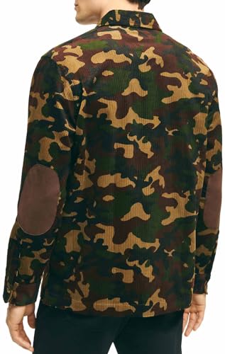 Image of Brooks Brothers Men's Medium Wale Corduroy Shirt Jacket