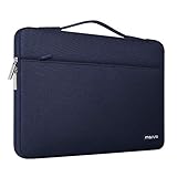 360 Grad Rundum Schutz verstärkter Innenrand schützt Ihren Laptop vor versehentlichem Herunterfallen. Dank des ausziehbaren Griffdesigns können Sie Ihren Laptop bequem mitnehmen und den Griff verstauen. Reißverschluss-Design mit seitlicher Öffnung, damit Ihr Laptop beim Tragen nicht versehentlich herunterfällt.