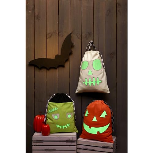 Mud Pie Children's Pillowcase Treat Bag, Skeleton image 4