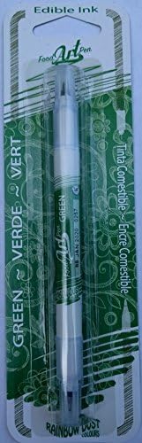 Green Rainbow Dust Food Art Pen Art Supplies