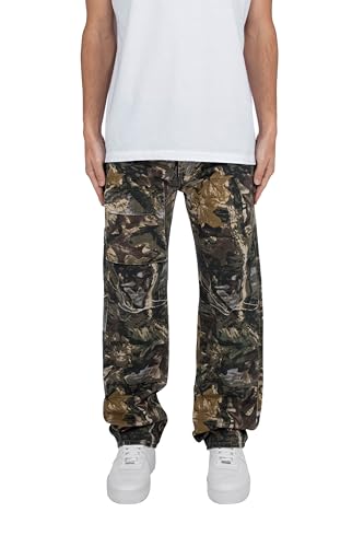 mnml Men's V266 Camo Ii Baggy Denim