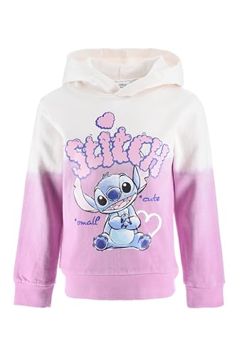 Disney Stitch Sudadera para Niñas, Sueter Sudadera con Capucha