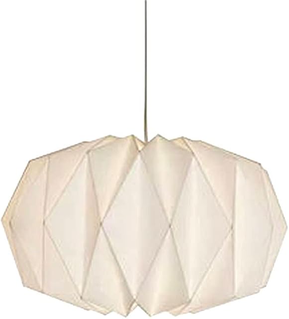 TTSAM Creative Paper Origami Lantern Shade,Paper Lampshades for Ceiling Lights,Foldable Paper Lampshade, Ceiling Lights/Lampshades, Art Decoration for Living Room, Bedroom, Dining Room