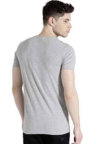 Image of ADRO Men's Cotton Solid Regular Fit T-Shirt