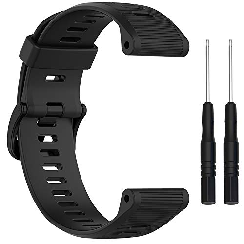 Correa de silicona suave para Garmin Forerunner 945 miniatura 3