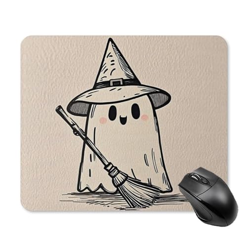 Tapis de souris carré 25x30 cm fin en caoutchouc noir antidérapant et étanche