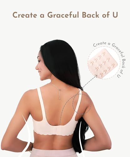 Nursing Bras for Breastfeeding, Seamless Ultra Comfort Maternity Bra, Natural Shape Pregnancy Bras for Women 6