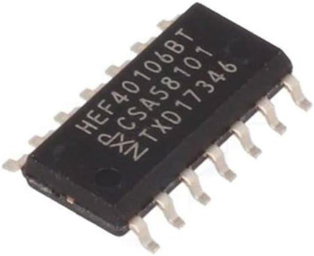 HEF40106 SMD ic (2Pcs) SOIC14 CD40106 Hex Inverter Schmitt Trigger HEF40106BT