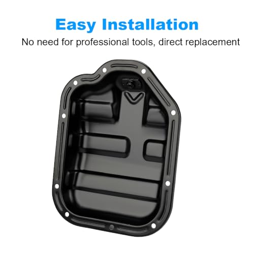 Image of Lower Engine Oil Pan with Drain Plug Replaces for Infiniti G35 264-531