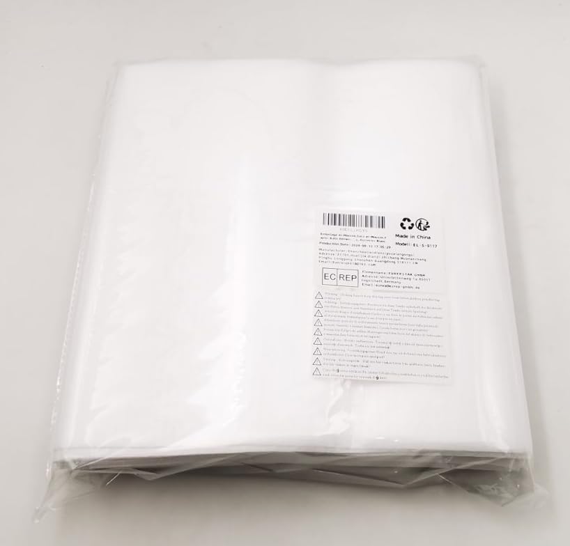 CYEER 100 Sachets De Papier Bulle 15x25cm, Pochettes De Protection Anti-Choc à Paroi, Matériel D'Emballage Souple Et Réutilisable Pour Expédition, Déménagement Et Objets Fragiles