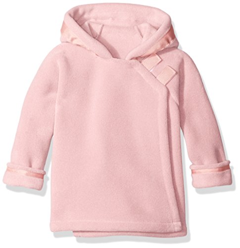 Widgeon Unisex Baby Fleece Wrap Jacket, Light Pink, 18 Months