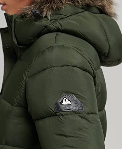 Doudounes Superdry Doudoune courte à capuche femme EU - vue 4