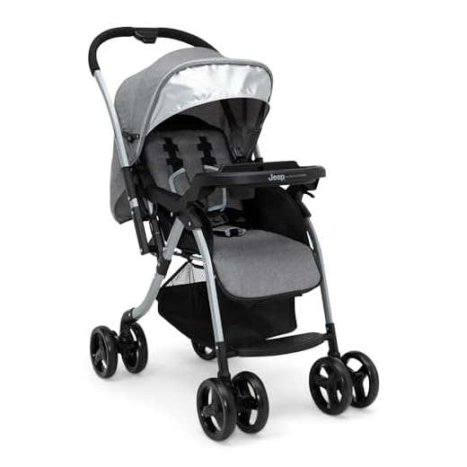 Best umbrella stroller for short moms Jeep Unlimited Reversible Handle Stroller