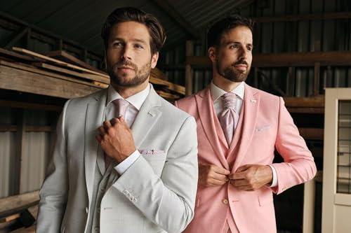 Men Regular Fit Suit 3 Piece Herringbone Slim Fit Suits Wedding Tuxedos Set Prom Jacket Blazers Vest Pants ALV074