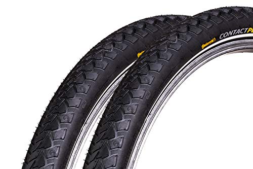 2 Stück 28\" Zoll Continental Contact Plus Fahrrad Reifen Mantel Decke Tire 47-622 Reflex