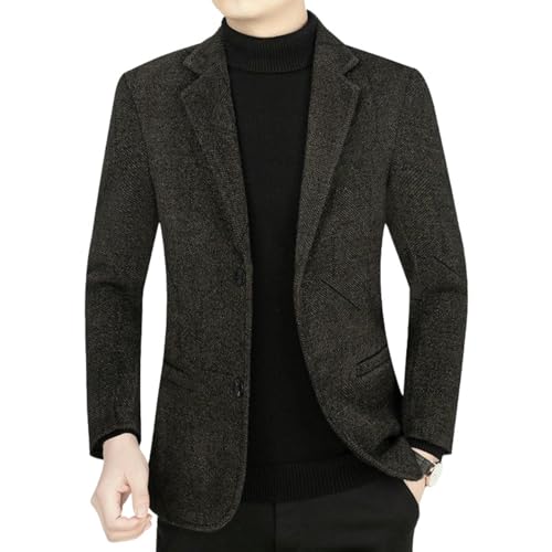 Blazer homme en tweed idéal pour le bureau et les sorties d'automne
