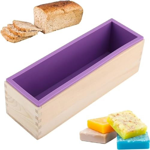 Telituny Flexible Rectangular Soap Silicone Mold