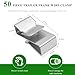 Yourkar 50 PCS Trailer Frame Wire Clips, 0.72
