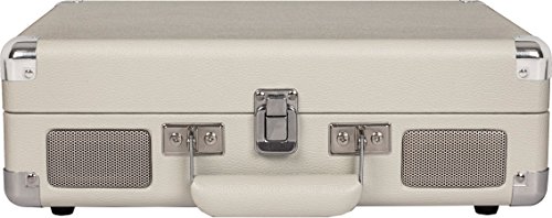 Crosley Cruiser Deluxe Platine Vinyle tourne disque à 3 vitesses 33/45/78 avec Haut Parleur Intégré – Blanc - Les Beatles, Paul McCartney, John Lennon, RIngo Starr, George Harrison Crosley Cruiser Deluxe Platine Vinyle tourne disque à 3 vitesses 33/45/78 avec Haut Parleur Intégré - Blanc – Image 5