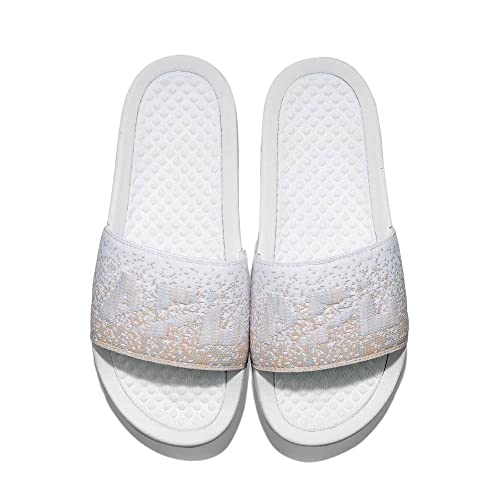 Women's Big Logo TechLoom Slide White / Pastel Melange / Ombre WHITE / PASTEL MELANGE / OMBRE / 8