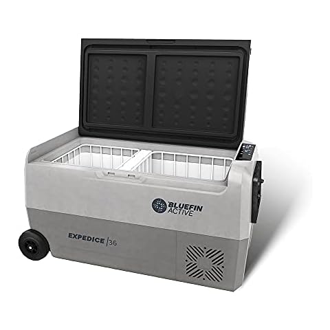 Bluefin Expedice 36L Portable Fridge, Metallic Cover
