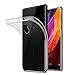 AVIDET Xiaomi Mi Mix 2 Case, Shock-Absorption Flexible Soft Gel TPU Silicone Case Cover for Xiaomi Mi Mix 2 (Transparent)