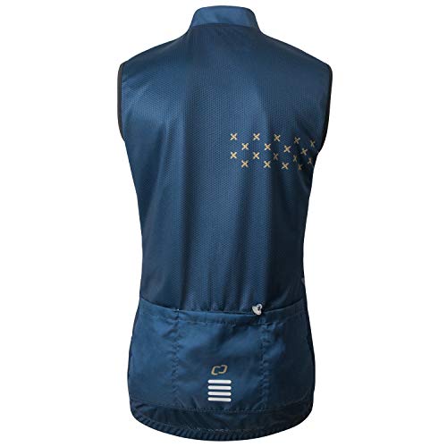 Men's Windbreaker Vest Windproof Sleeveless Jacket Visibility Safety Gilet Super-Light Coat Active3