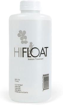 Hi-Float Company Ultra Hi-Float Balloon, 24 oz, Multicolor, with Pump
