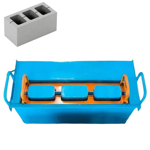 Máquina para hacer bloques de hormigón, formación rápida para el hogar, granja, bricolaje, portátil, duradera, fácil de usar para construcción y paisajismo