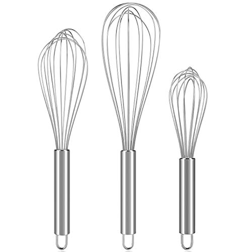 Stainless Steel Whisks, ONME Kitchen Whisks 8