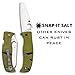Spyderco Caribbean Salt Sheepfoot Knife with 3.70