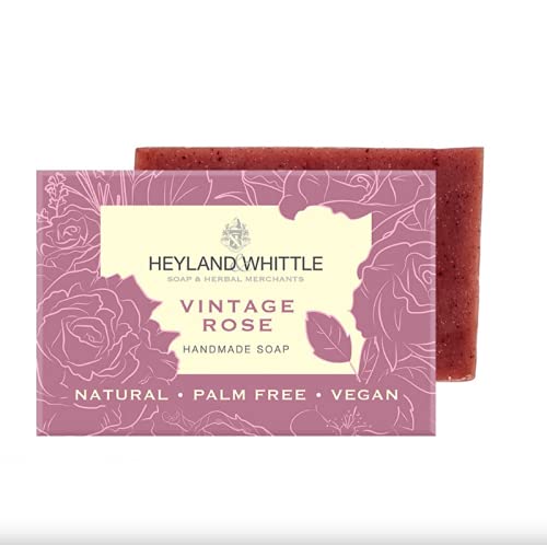 Heyland & Whittle Eco-Range Vintage Rose Palm Free Soap Bar 120g
